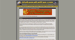 Desktop Screenshot of alabamarailfan.com