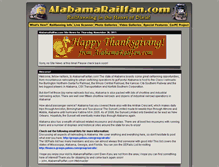 Tablet Screenshot of alabamarailfan.com